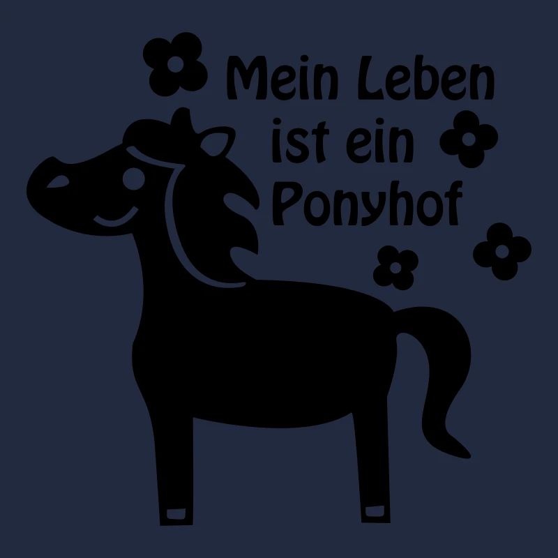 La vie est poney / cheval poney