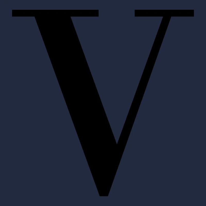 Capital V