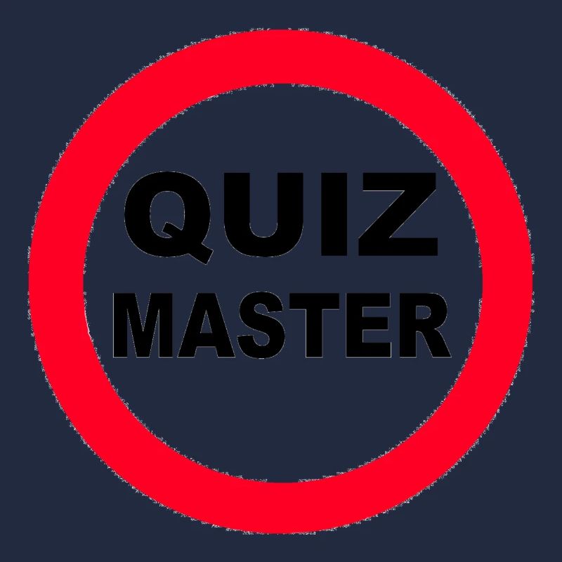 Quiz Master Stop Sign