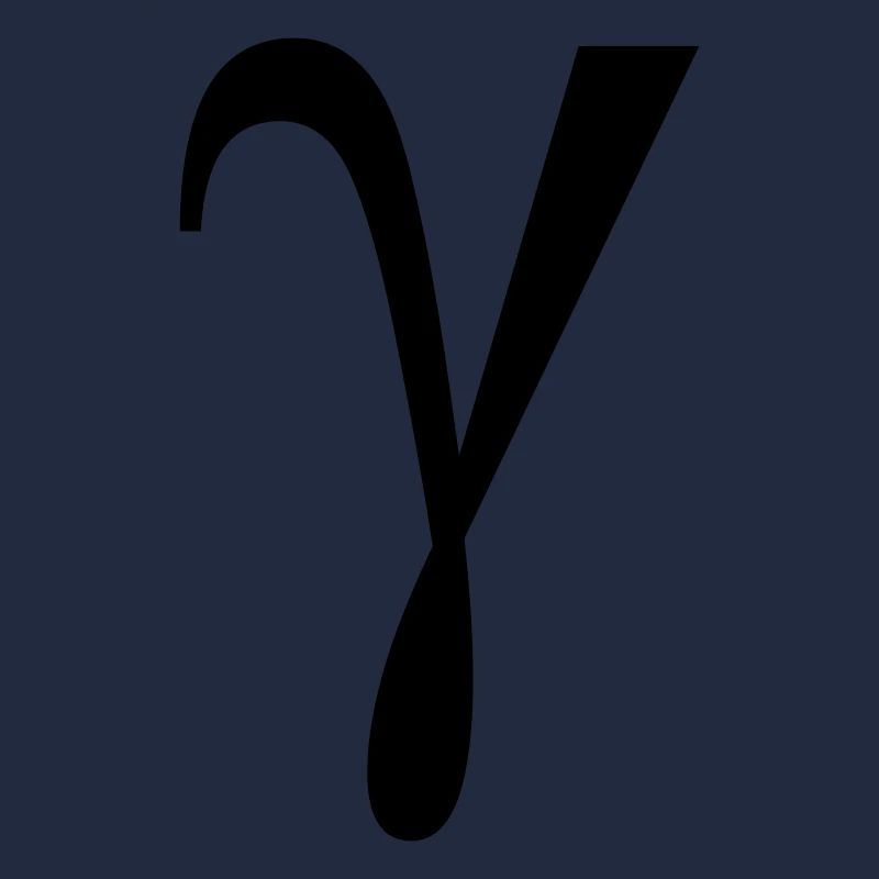 Gamma griechischer Buchstabe
