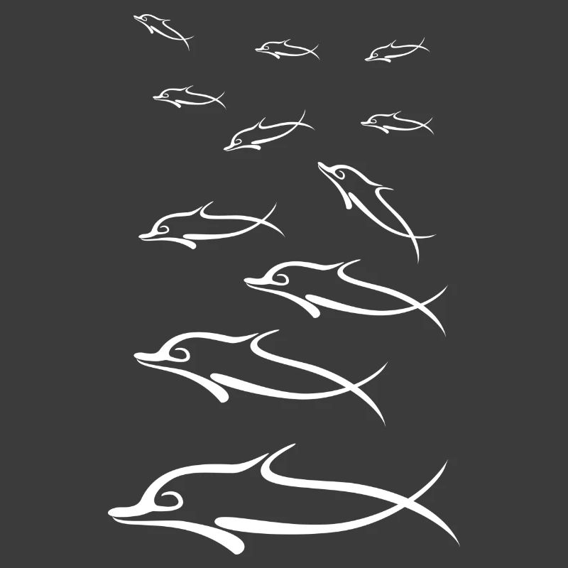 Dolphins white group