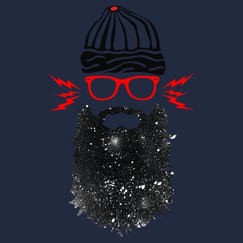Nerd Beard Glasses