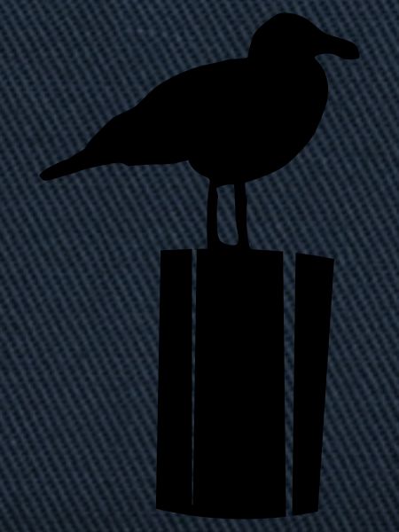 Möwe sitzend