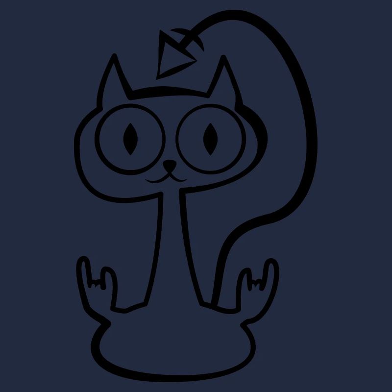 Heay metal cat