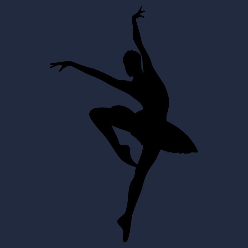 Vector Ballet dancer Silhouette