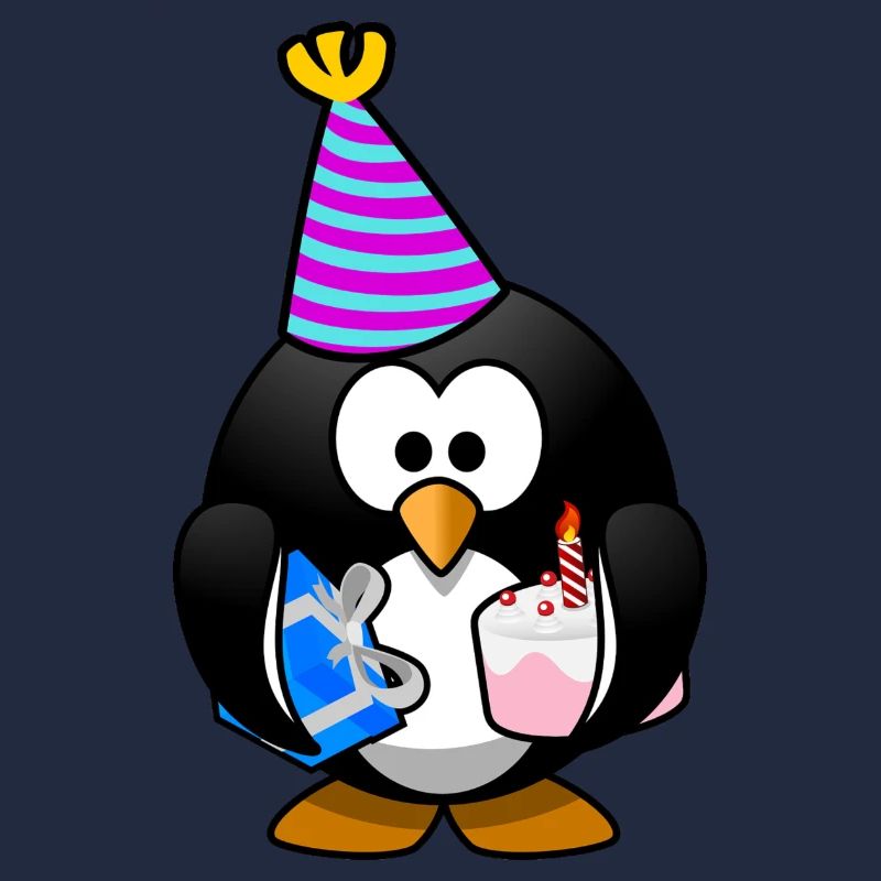 Geburtstag Pinguin