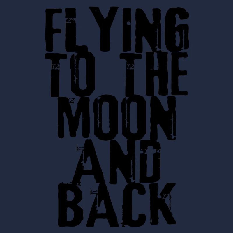 flying to the moon exit-shirt