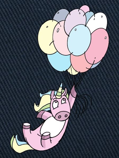 Einhorn Luftballons