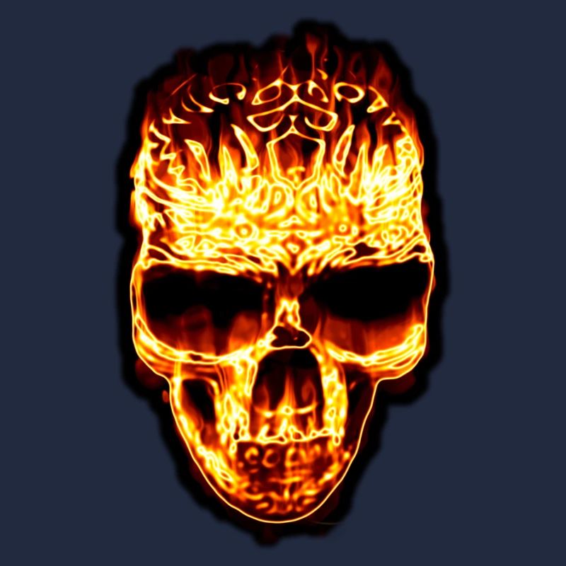 Fire Skull