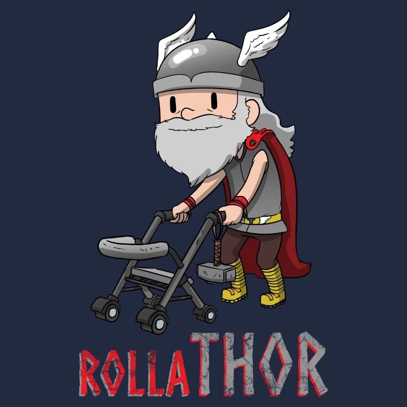 RollaTHOR - Lusiges Thor Rollator Design