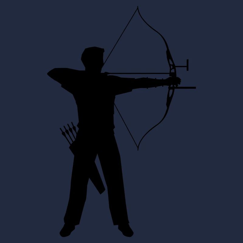 Bogenschießen-Bogen und Pfeile