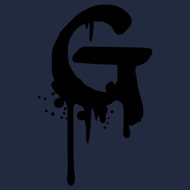 Graffiti G tombe Farbklex spray