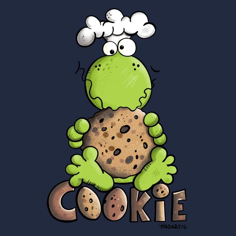 Frog with Cookie
