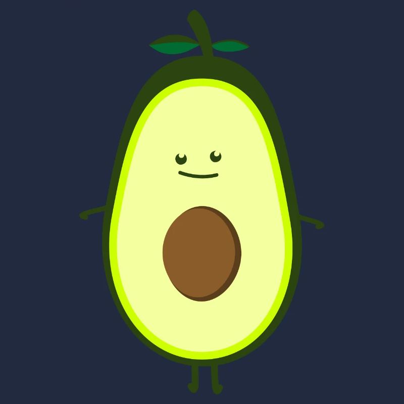 Niedliche Avocado