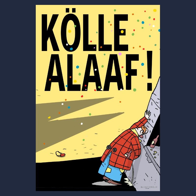 Köln Karneval Alaaf Cartoon