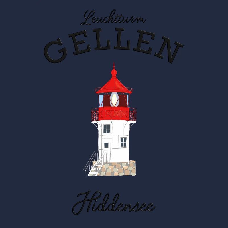 Hiddensee, Phare Gellen, Affiche