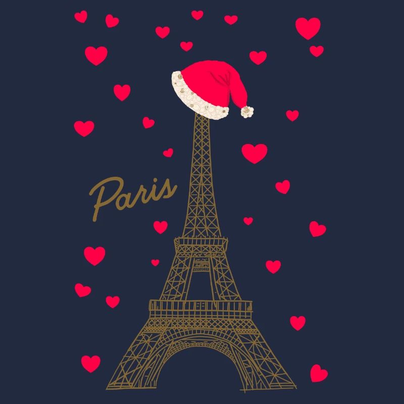 Tour Eiffel Paris pendant la période de Noël