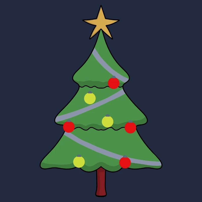 Entzückender Weihnachtsbaum