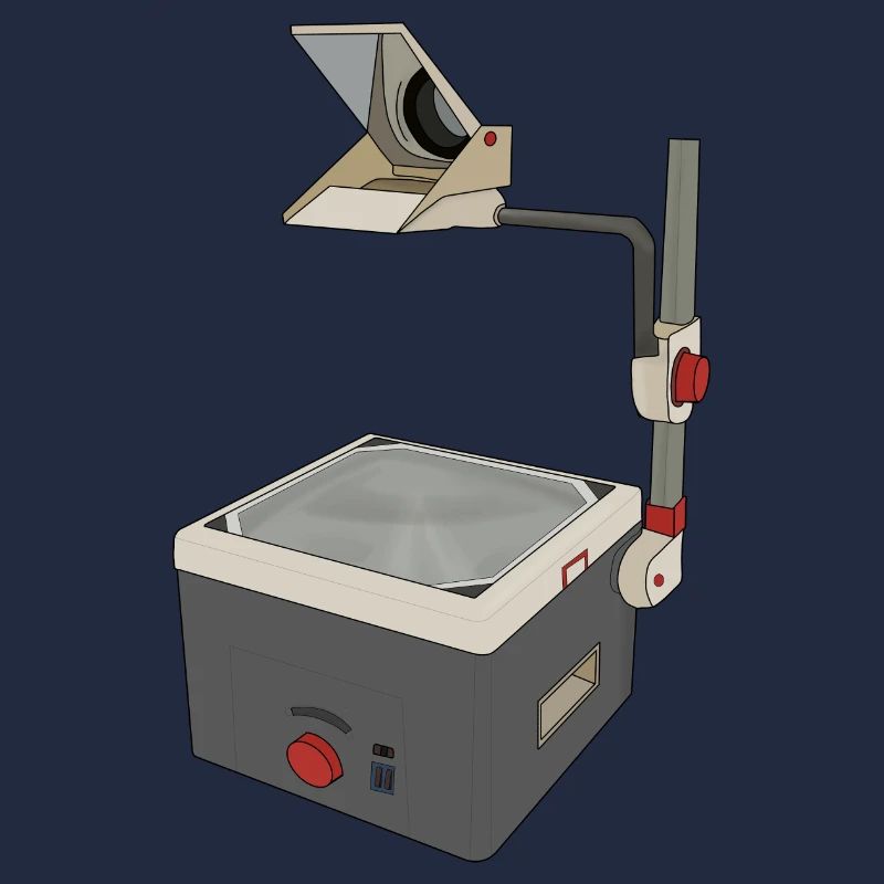 OHP 80s 90s Overhead Projector