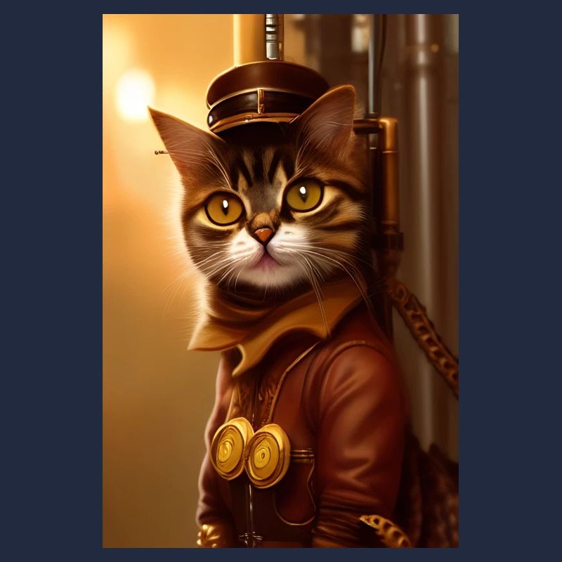 Katze Steampunk Style