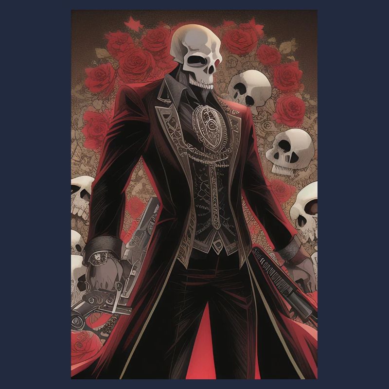 Totenkopf Mann