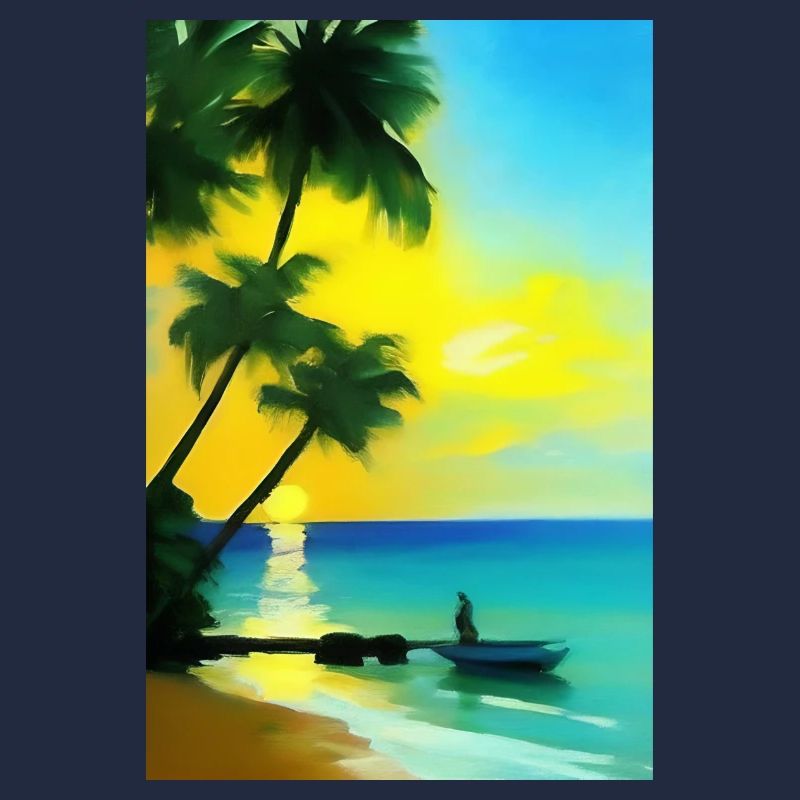 Karibik Palmen Strand
