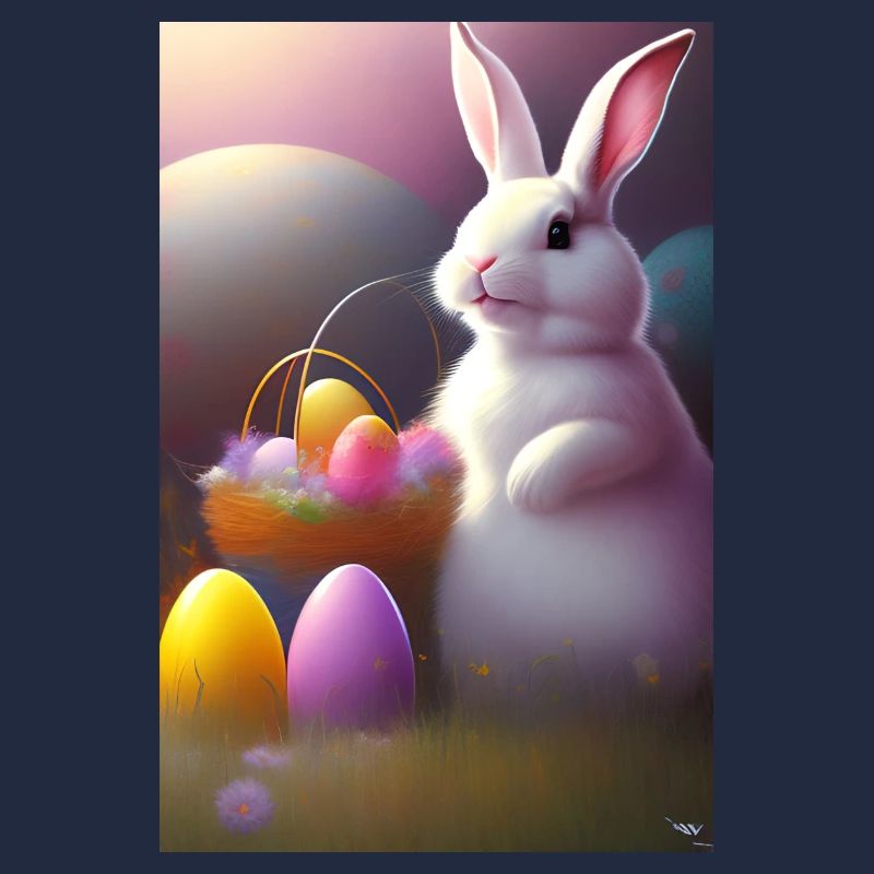 Osterhase mit Oster Eier