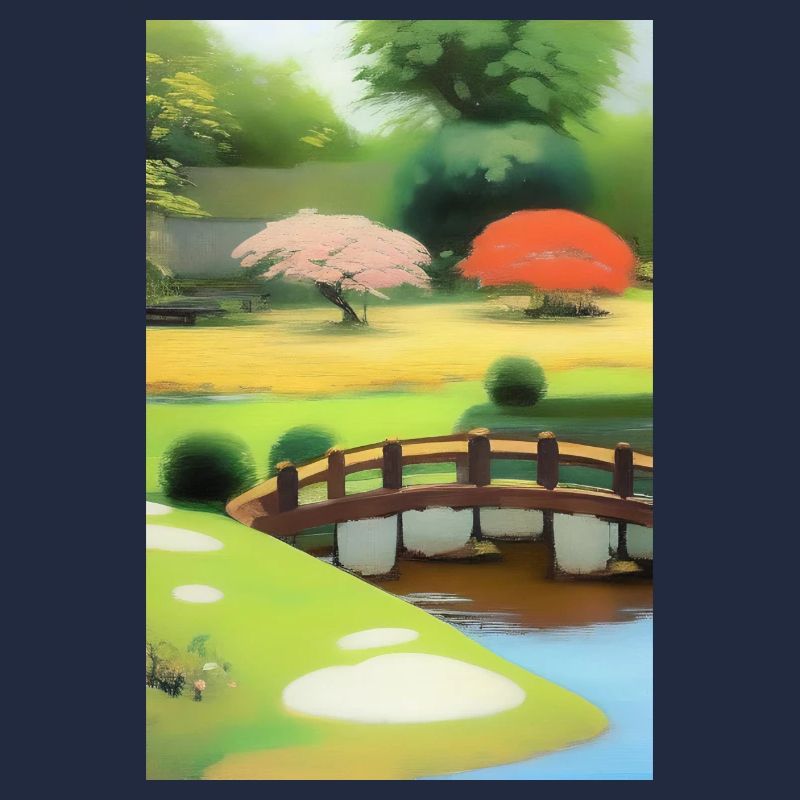 Jardin zen chinois