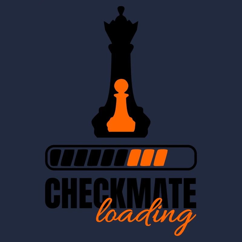 Checkmate Loading Queen and Pawn
