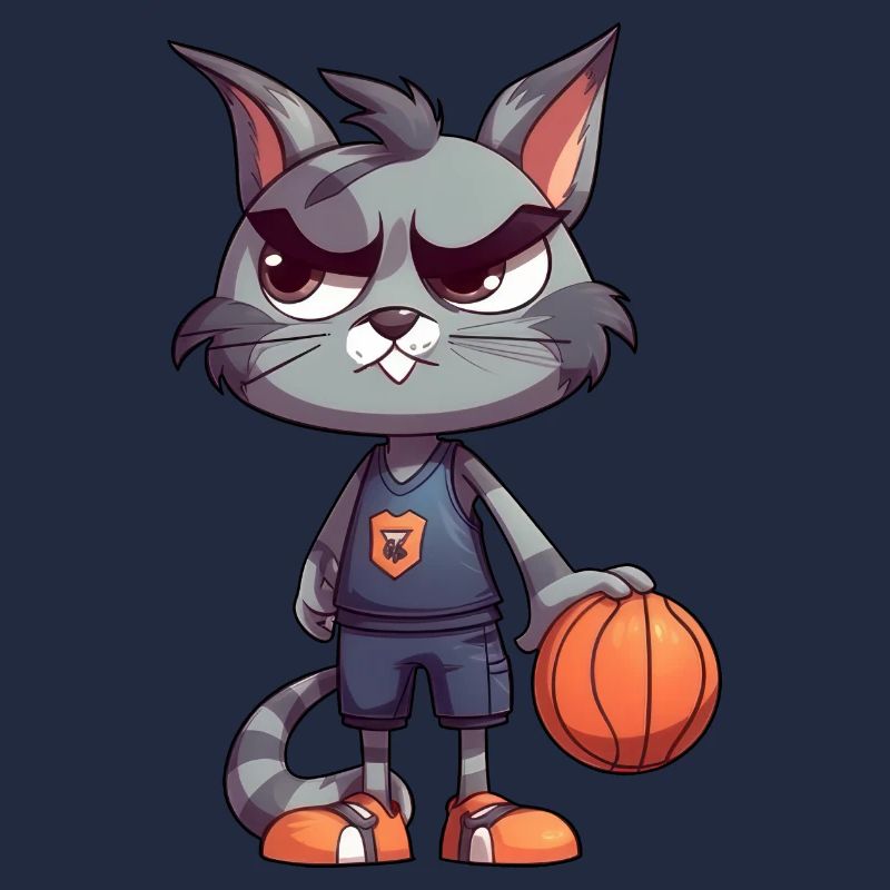 Basketball Katze