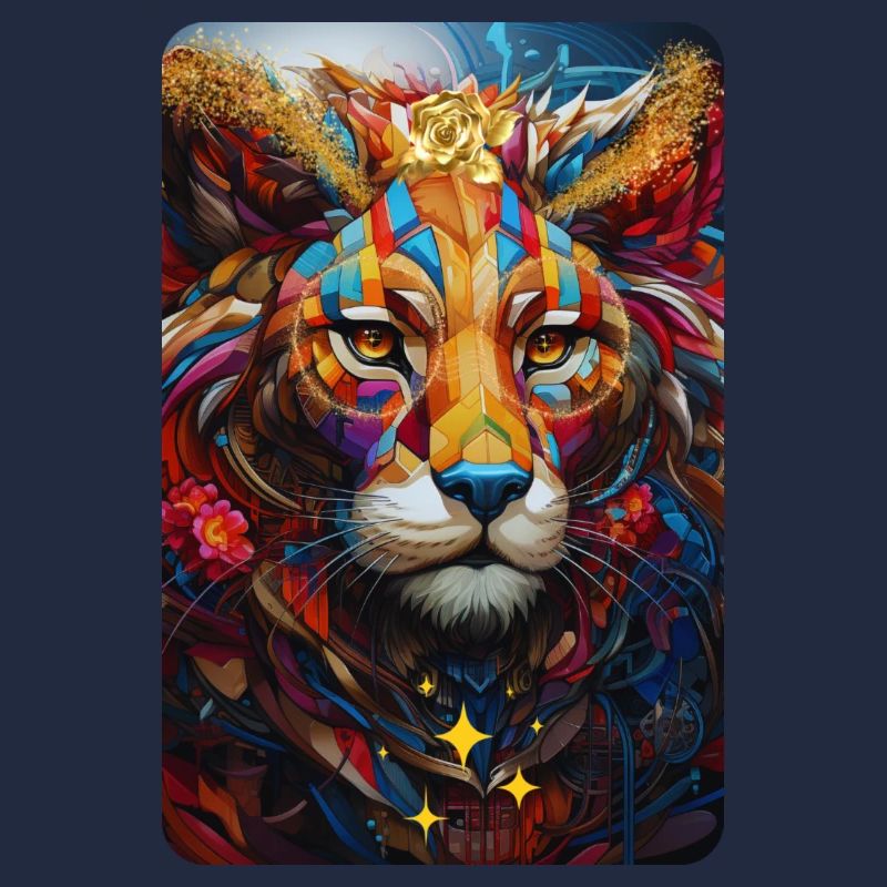 Lion Pop Art