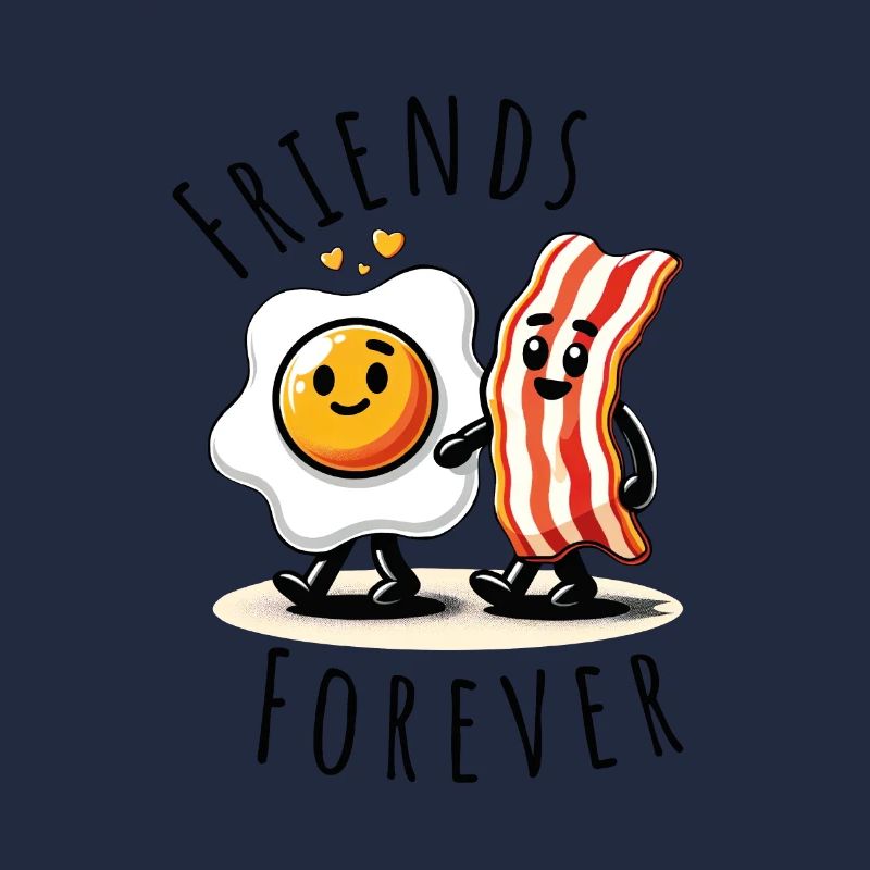 Friends Forever Ham Egg Comic Love