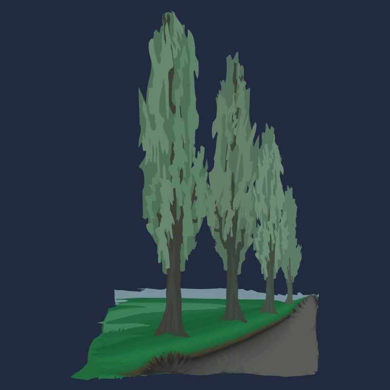 Pappel Allee | poplar