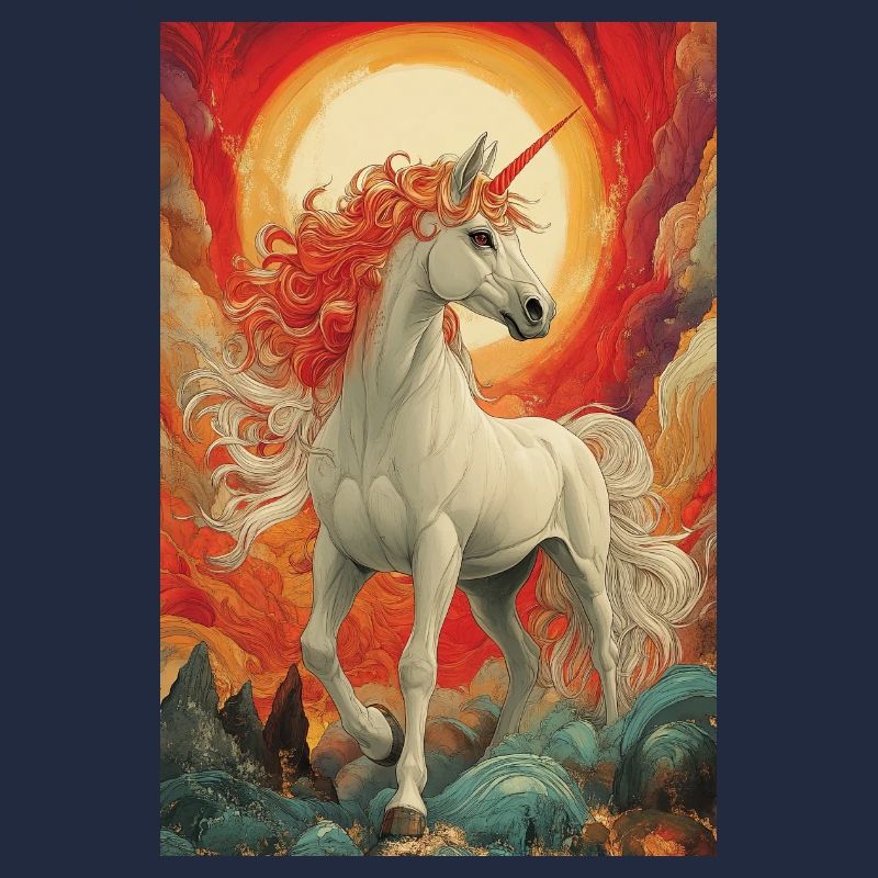 Feuerhimmel Einhorn