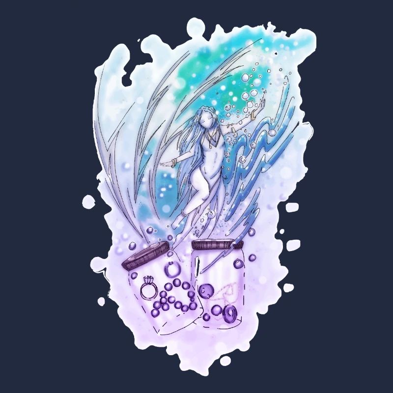 Wicca Wassermann Nixe Sternzeichen