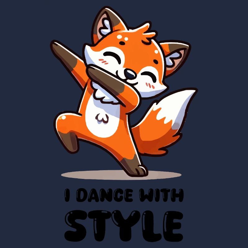 dabbing d’animaux de renard
