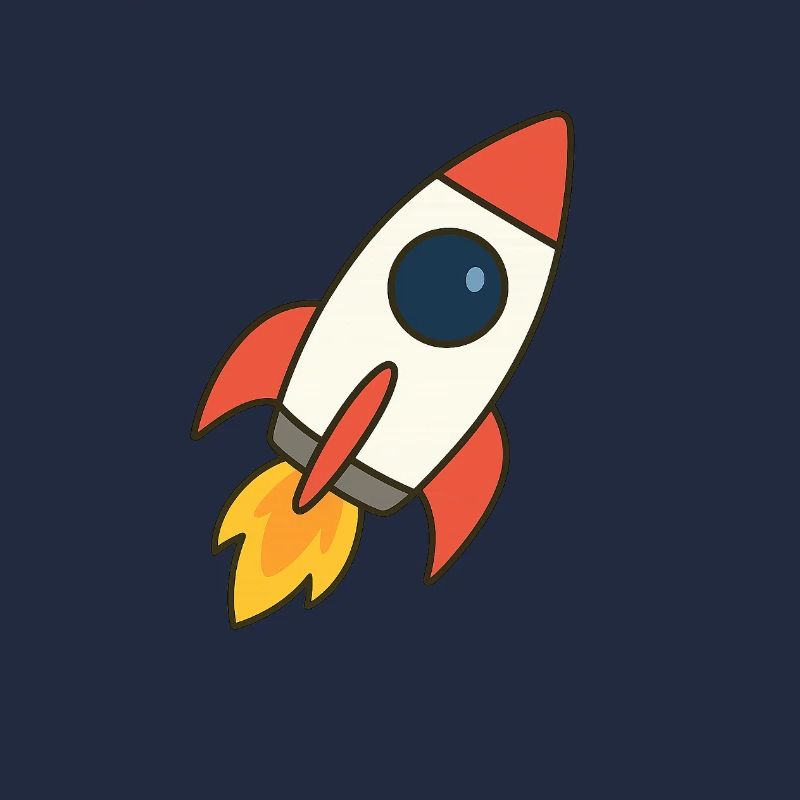 fliegende Rakete
