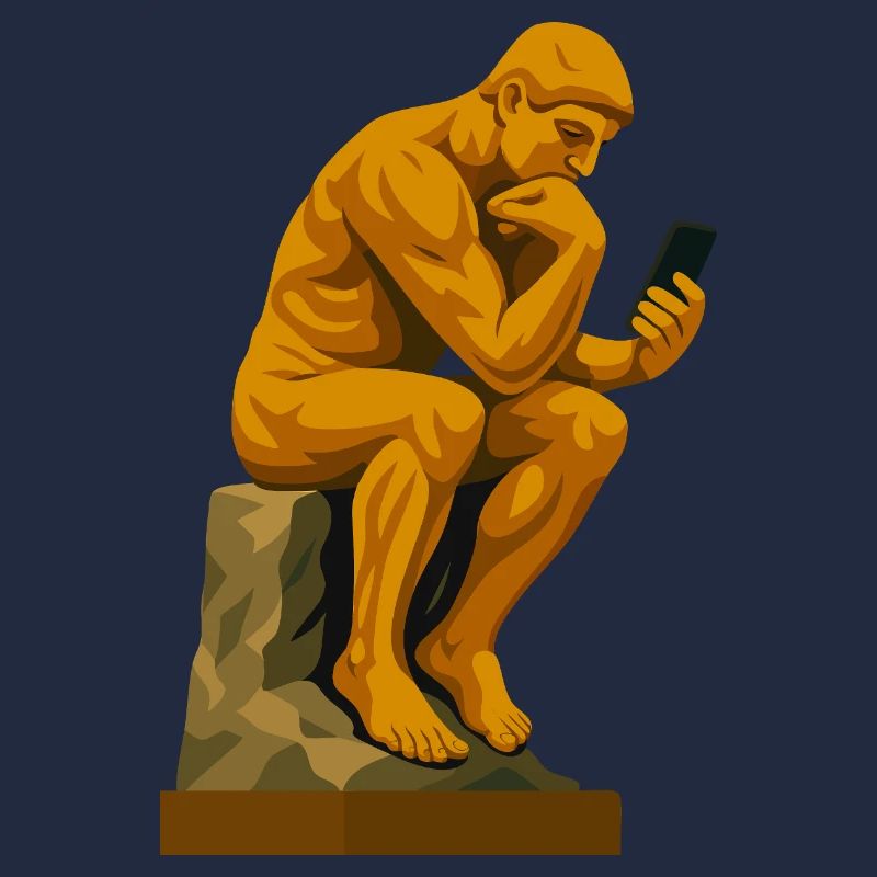 Le Penseur (connecté)