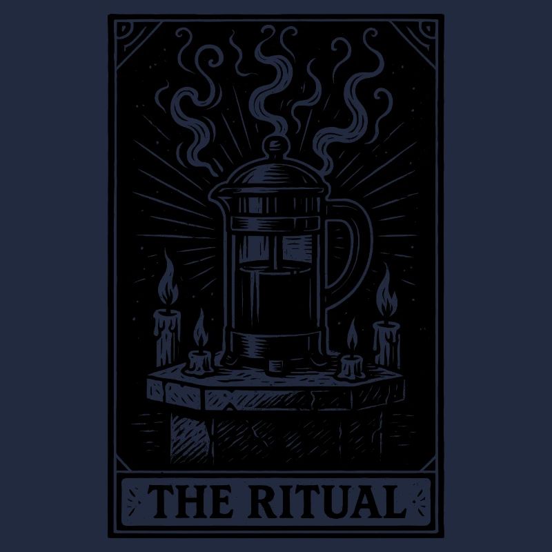 Tarot d’invocation de café – Le Rituel (Version Sombre)