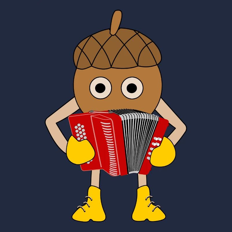 Knopf Akkordeonmutter