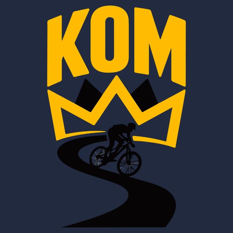 KOM – Segment de sentier de montée de vélo de VTT Korona