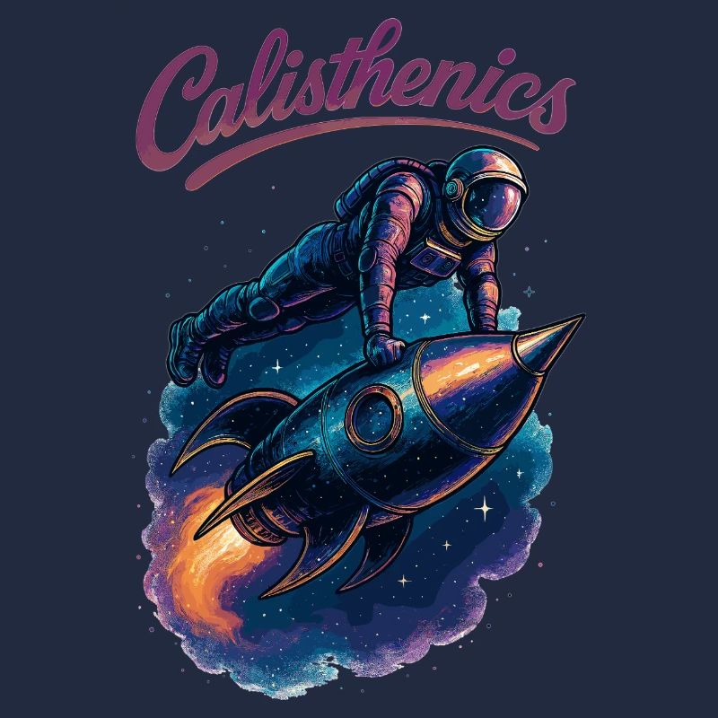 Calisthenics Astronaut Push-ups Rocket Gift