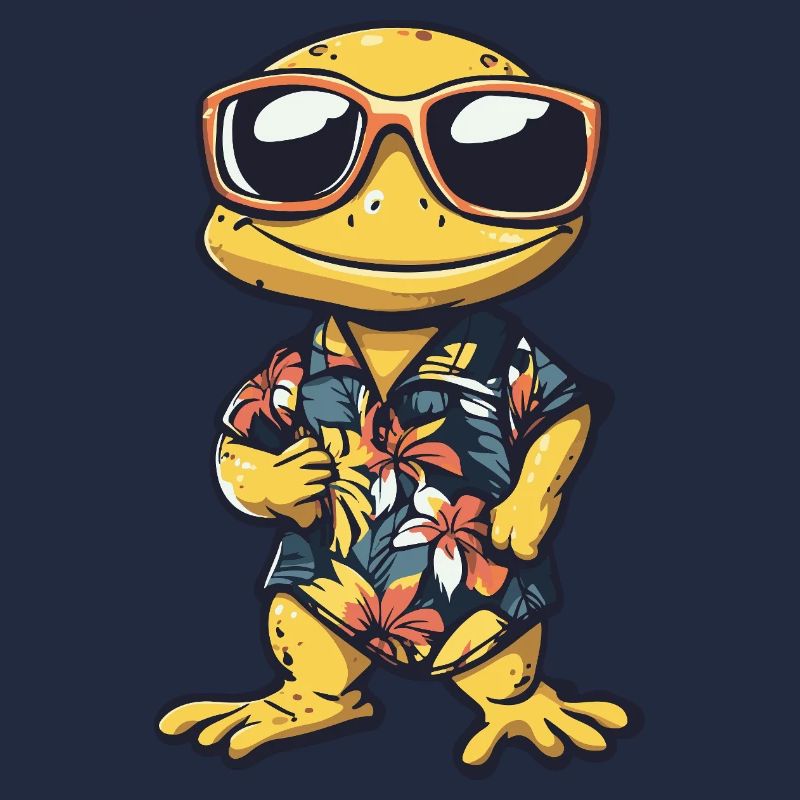 Lizard Comic Vacation