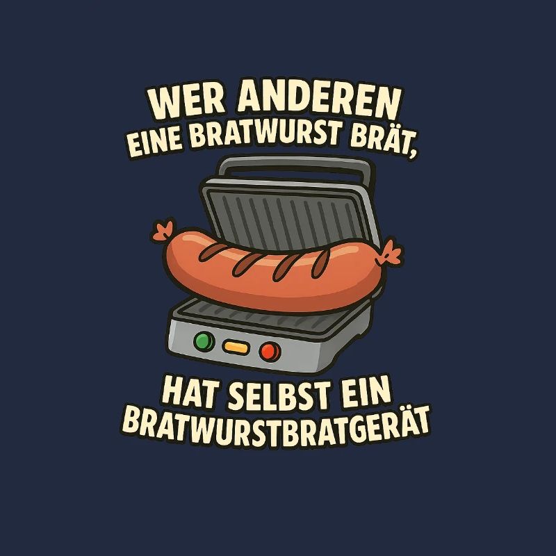 Bratwurst Bratgerät Spruch