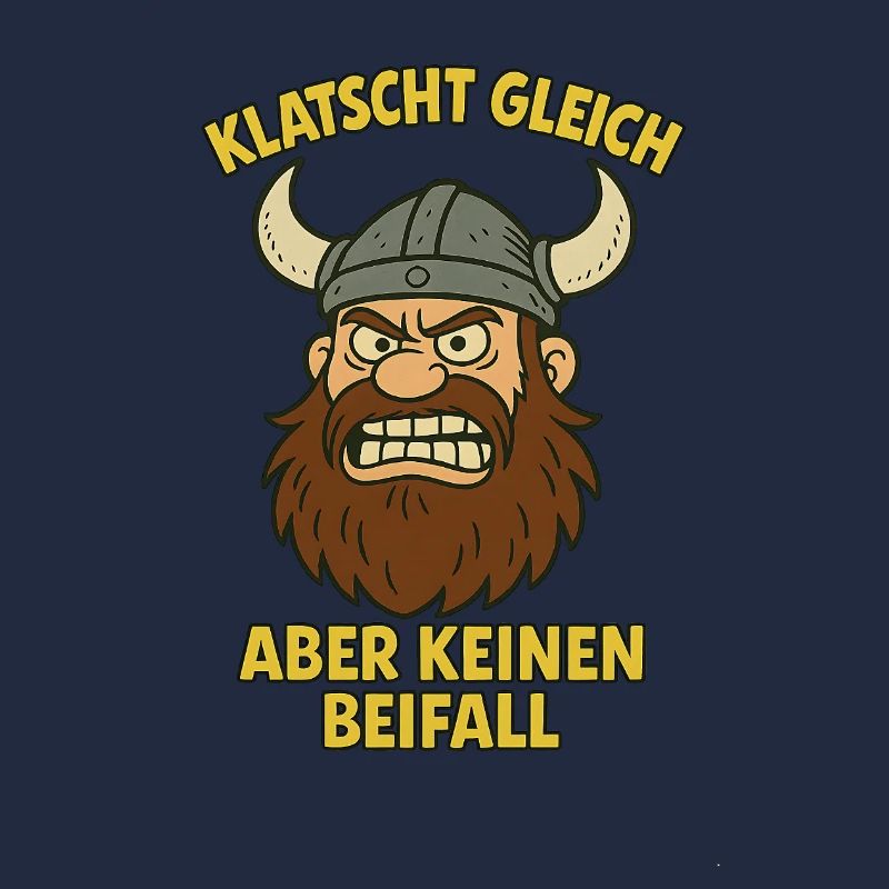 Klatscht gleich...witziger Wikinger