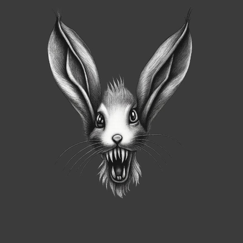 Predatory Surreal Rabbit