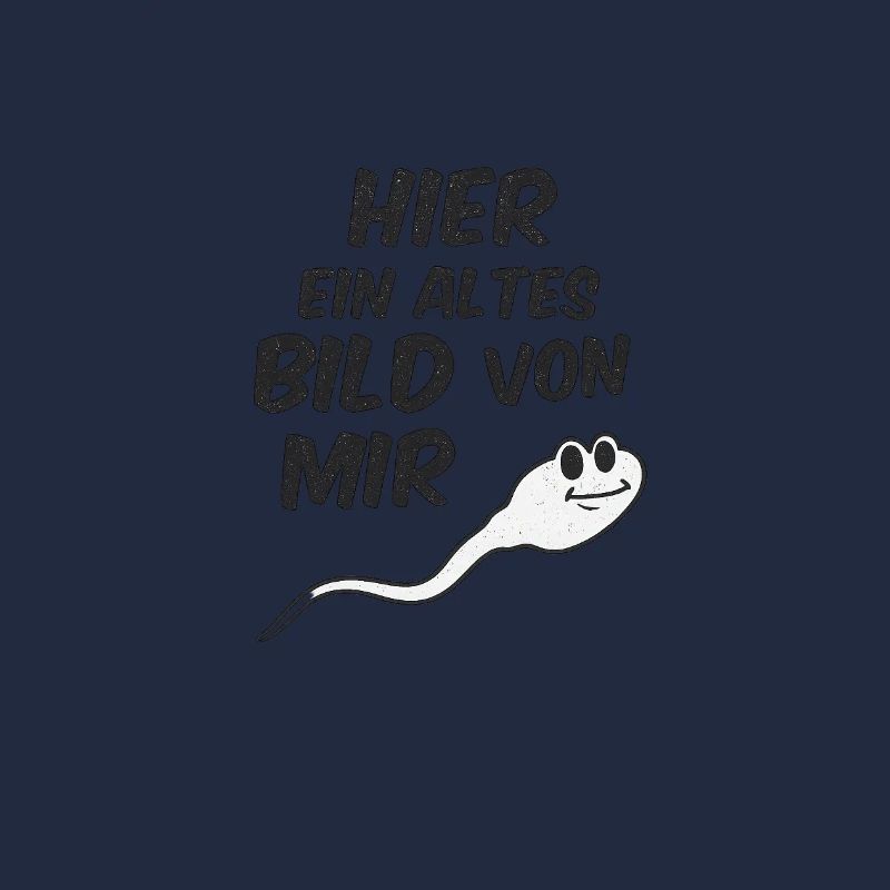 Humorous ghost design with saying