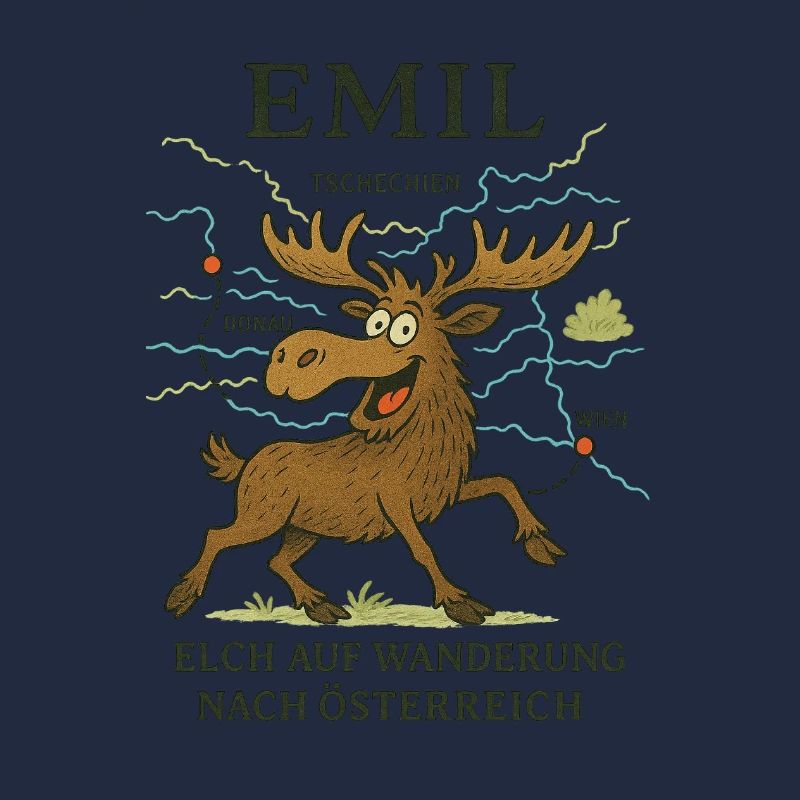 Emil auf Wandertour 