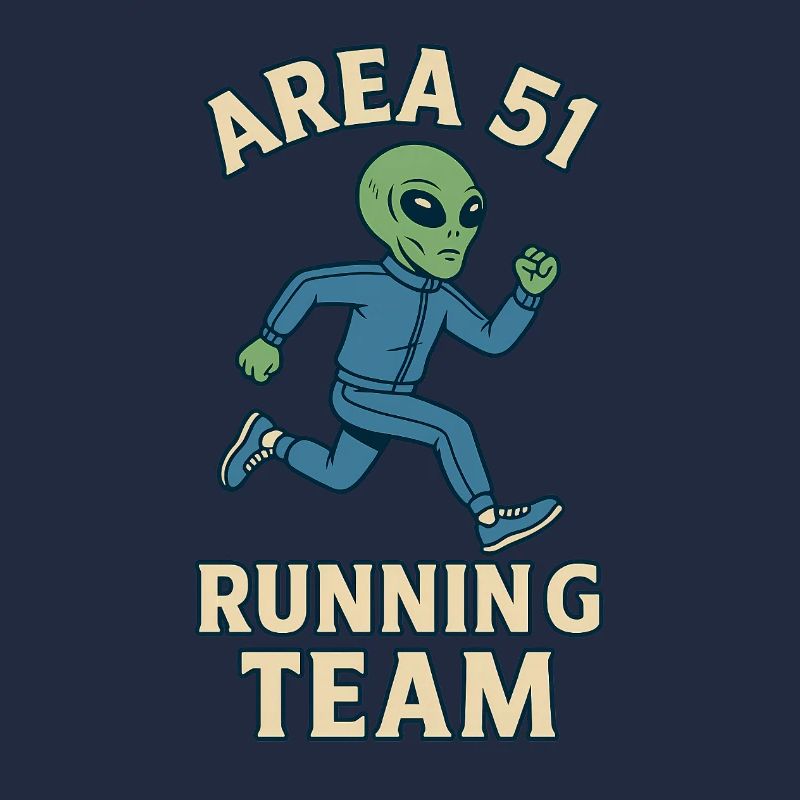 Conception de l'équipe de course extraterrestre de la zone 51