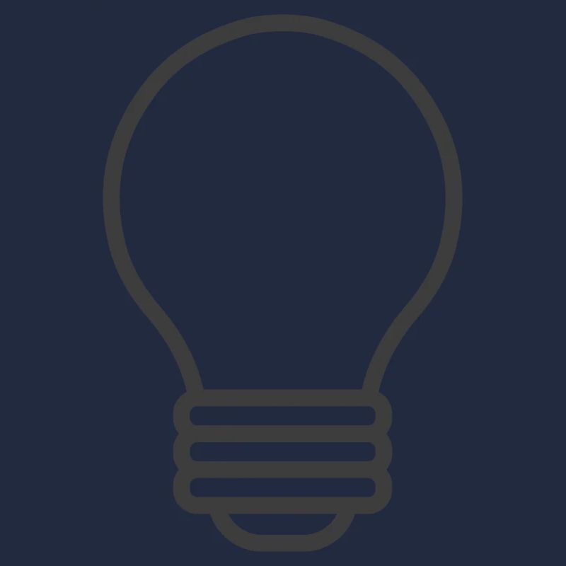 Light Bulb Line Icon
